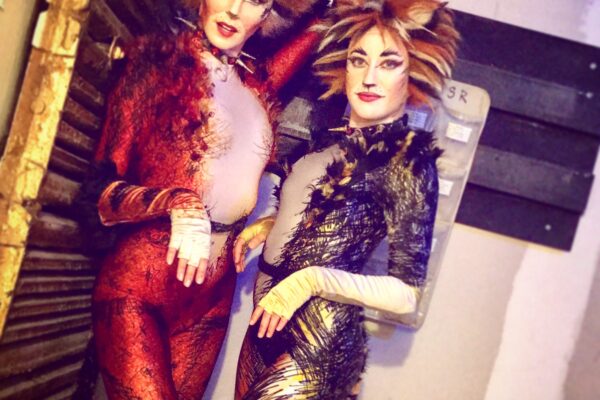 Backstage at CATS on Broadway