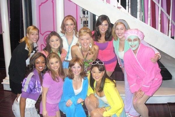 Backstage at LEGALLY BLONDE on Broadway